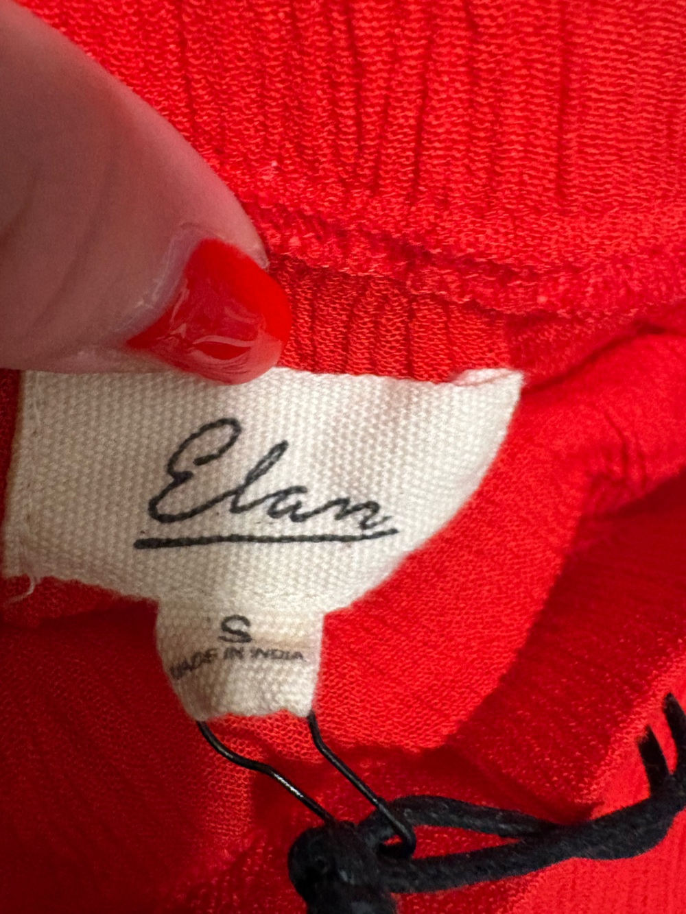 Elan NWT Red Strapless Wide Leg Jumpsuit Size Small - Picture 5 of 7